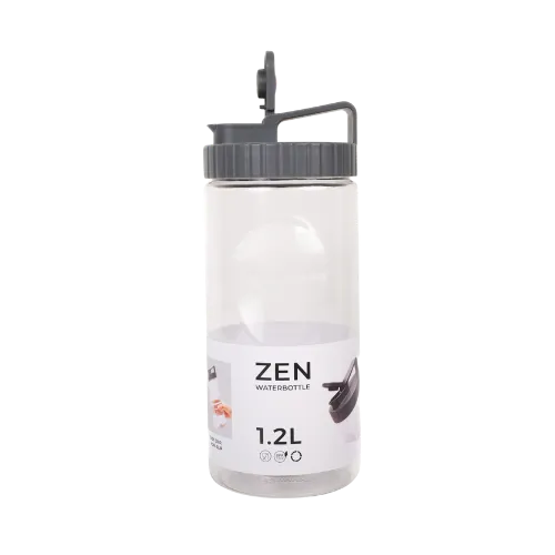 botol minum transparan zen
