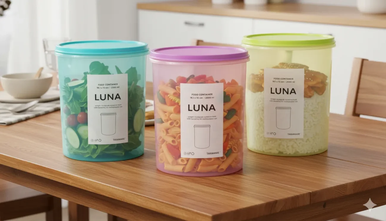 wadah plastik kedap udara